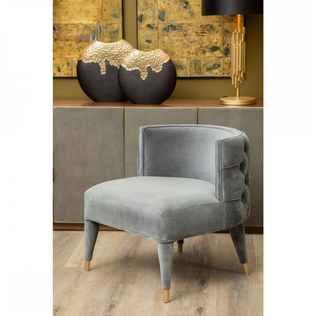 Daito Small Black Gold Round Vase