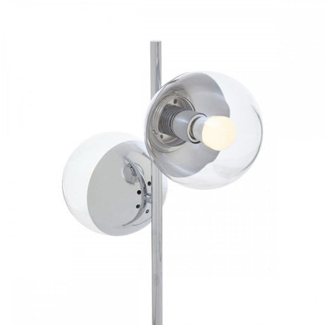 Revive Chrome Finish 2 Light Table Lamp