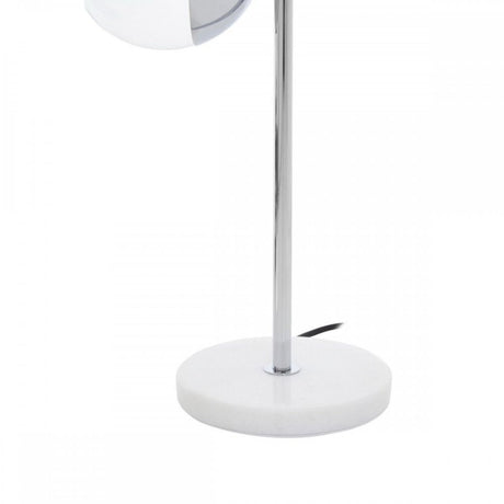 Revive Chrome Finish 2 Light Table Lamp