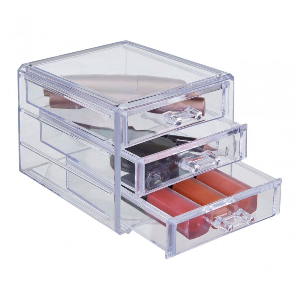 3 Drawer Cosmetics Organiser