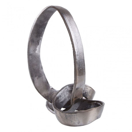 Prato Black Finish Knot Sculpture