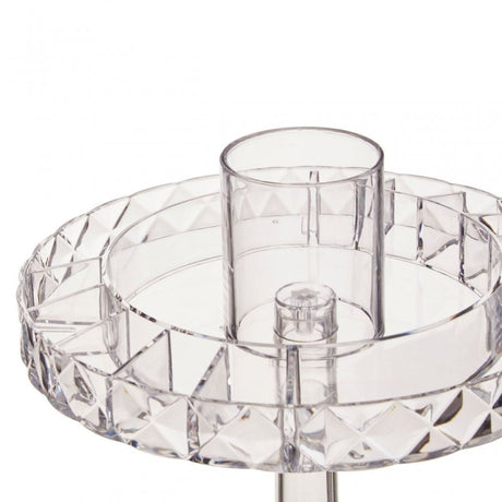 Two Tier Round Cosmetic Organiser