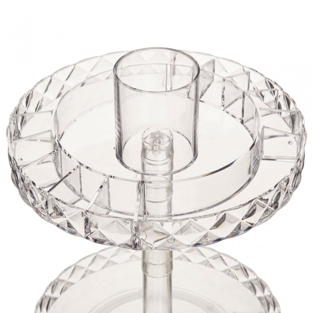 Two Tier Round Cosmetic Organiser