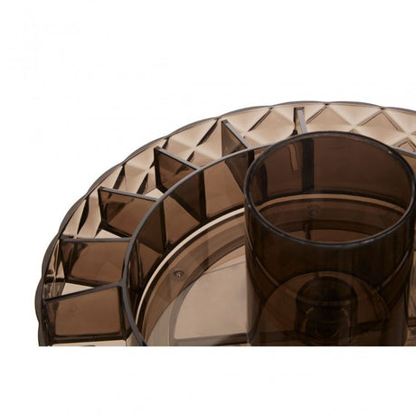 Round Transparent Diamond Organiser