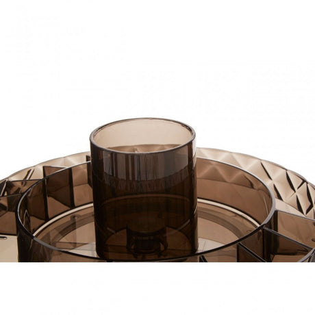 Round Transparent Diamond Organiser