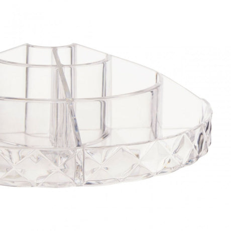 Clear Diamond Cosmetic Organiser