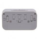 Grey Lcd Digital Clock