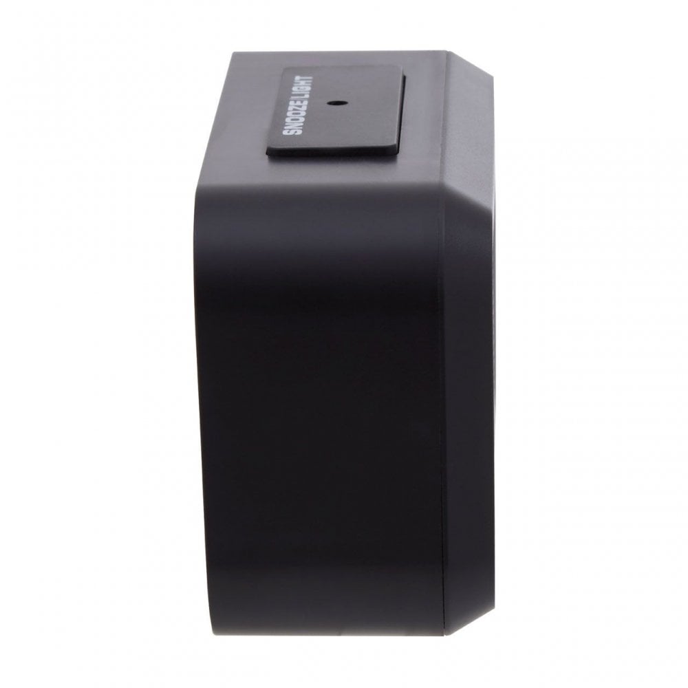 Black Lcd Digital Clock