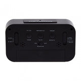 Black Lcd Digital Clock