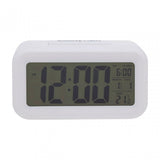 White Lcd Digital Clock