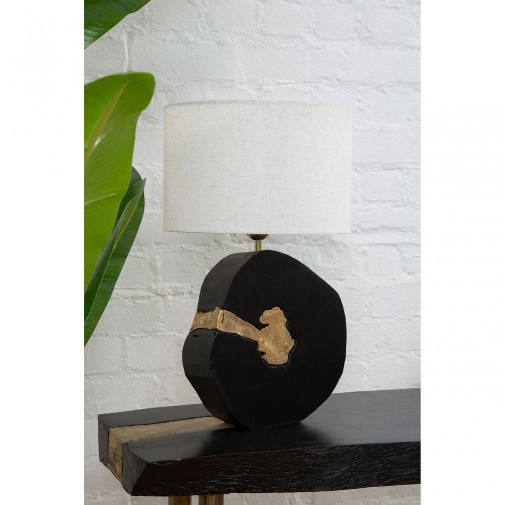 Asamra Black Table Lamp