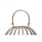 Aura Large Silver Lantern