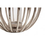 Aura Large Silver Lantern