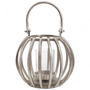 Aura Small Silver Lantern