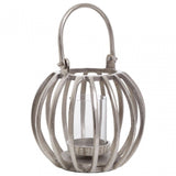 Aura Small Silver Lantern