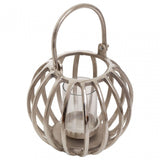 Aura Small Silver Lantern