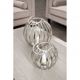 Aura Small Silver Lantern