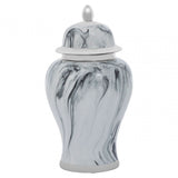 Marmo Marble Effect Small Ceramic Jar