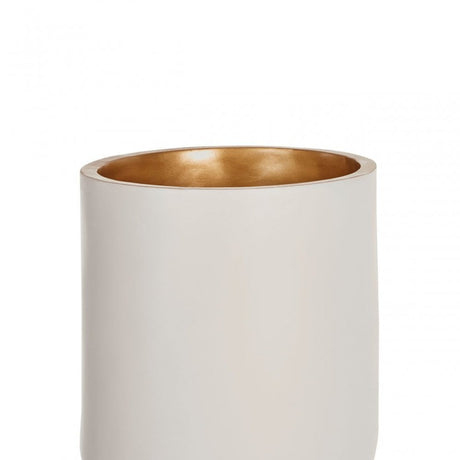 Darnell Small White Planter