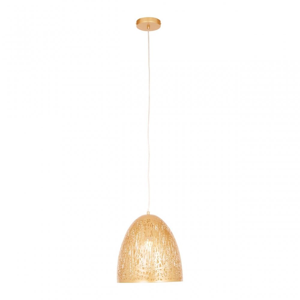 Lenno Small Gold Pendant Light