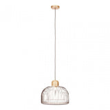 Lenno Black And Antique Brass Pendant Light