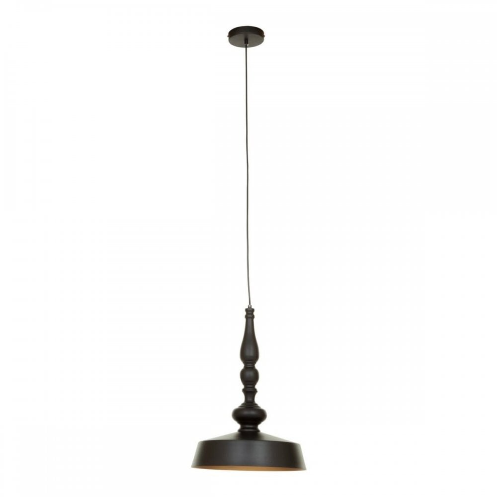 Small Leni Black And Gold Pendant Light