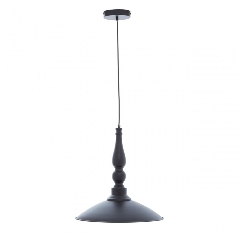 Large Leni Black And Gold Pendant Light