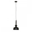 Leni Black Matte Iron Pendant Light