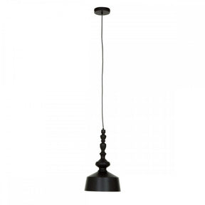 Leni Black Matte Iron Pendant Light