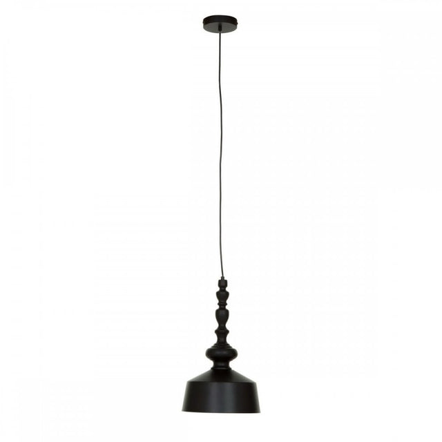 Leni Black Matte Iron Pendant Light