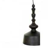 Leni Black Matte Iron Pendant Light