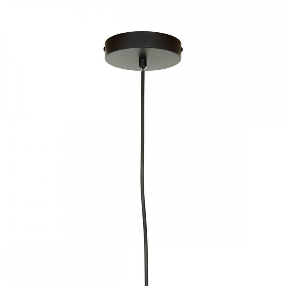 Leni Black Matte Iron Pendant Light