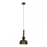 Leni Black Matte Iron Pendant Light