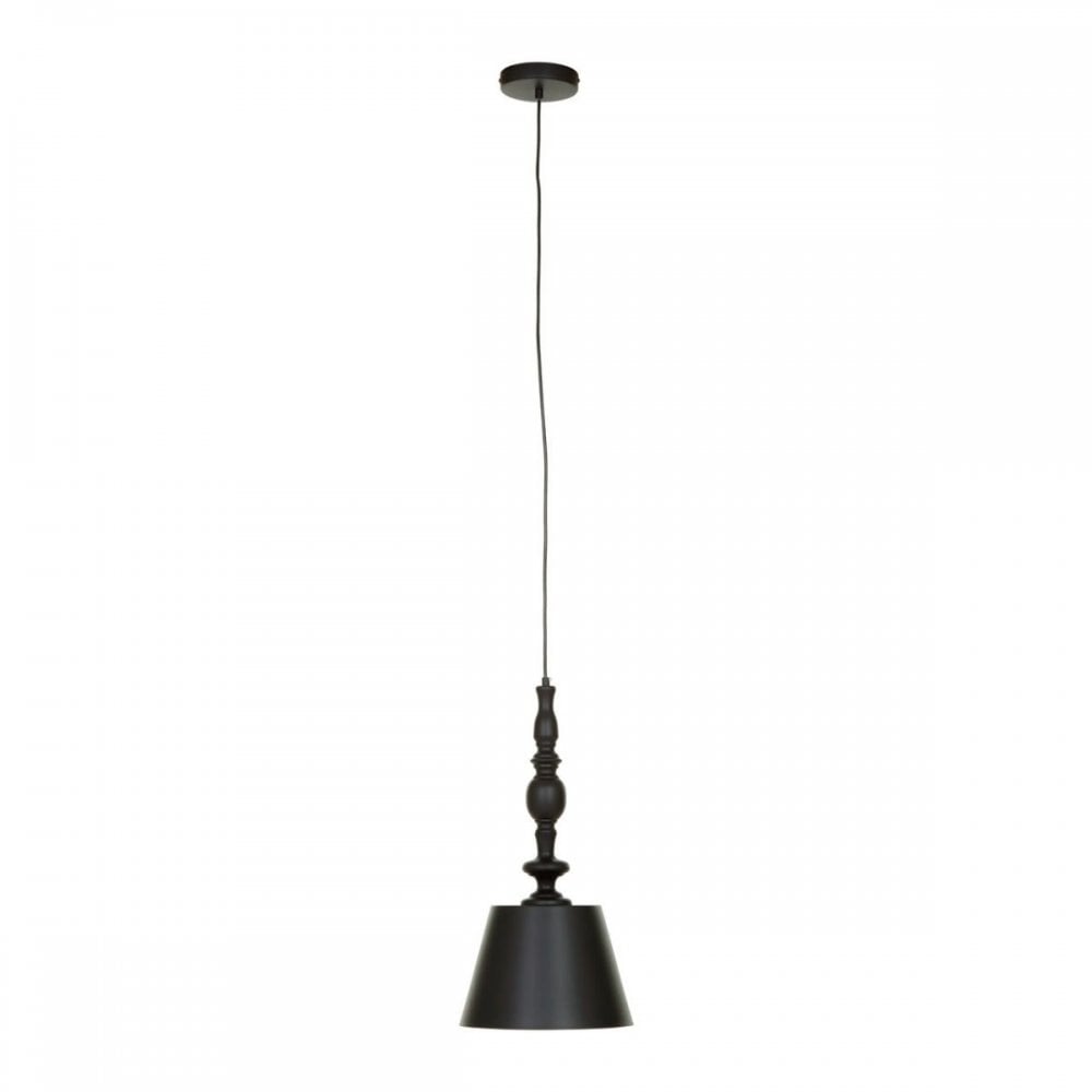 Leni Black Matte Pendant Light