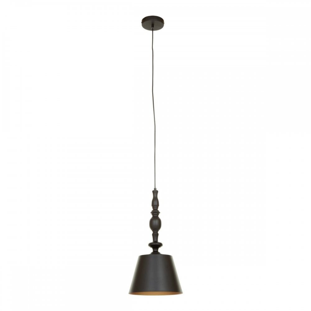 Leni Black Matte Pendant Light