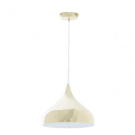 Leni Gold Finish Pendant Light 31.5Cm