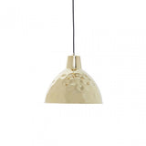 Leni Gold Finish Hammered Pendant Light 35Cm
