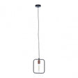 Lavis Black And Copper Finish Pendant Light