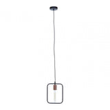 Lavis Black And Copper Finish Pendant Light