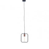 Lavis Black And Copper Finish Pendant Light