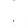 Lavis Black And Gold Finish Pendant Light