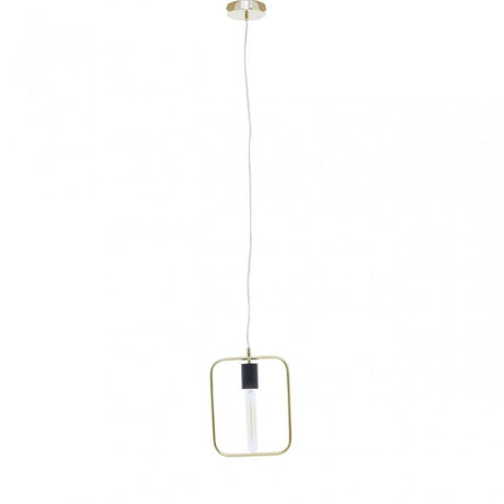 Lavis Black And Gold Finish Pendant Light