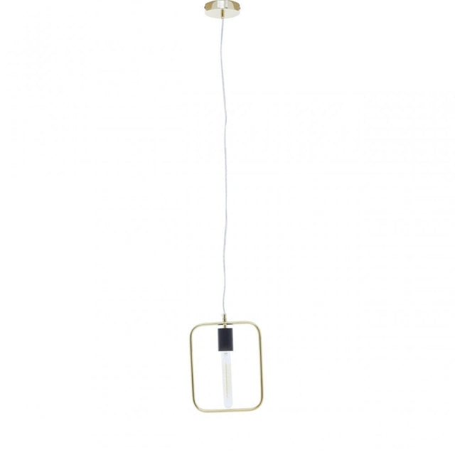 Lavis Black And Gold Finish Pendant Light