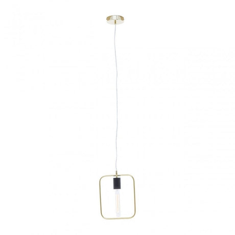Lavis Black And Gold Finish Pendant Light