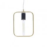 Lavis Black And Gold Finish Pendant Light