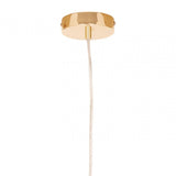 Lavis Gold Triangle Pendant Light