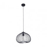 Lavis Black Finish Pendant Light