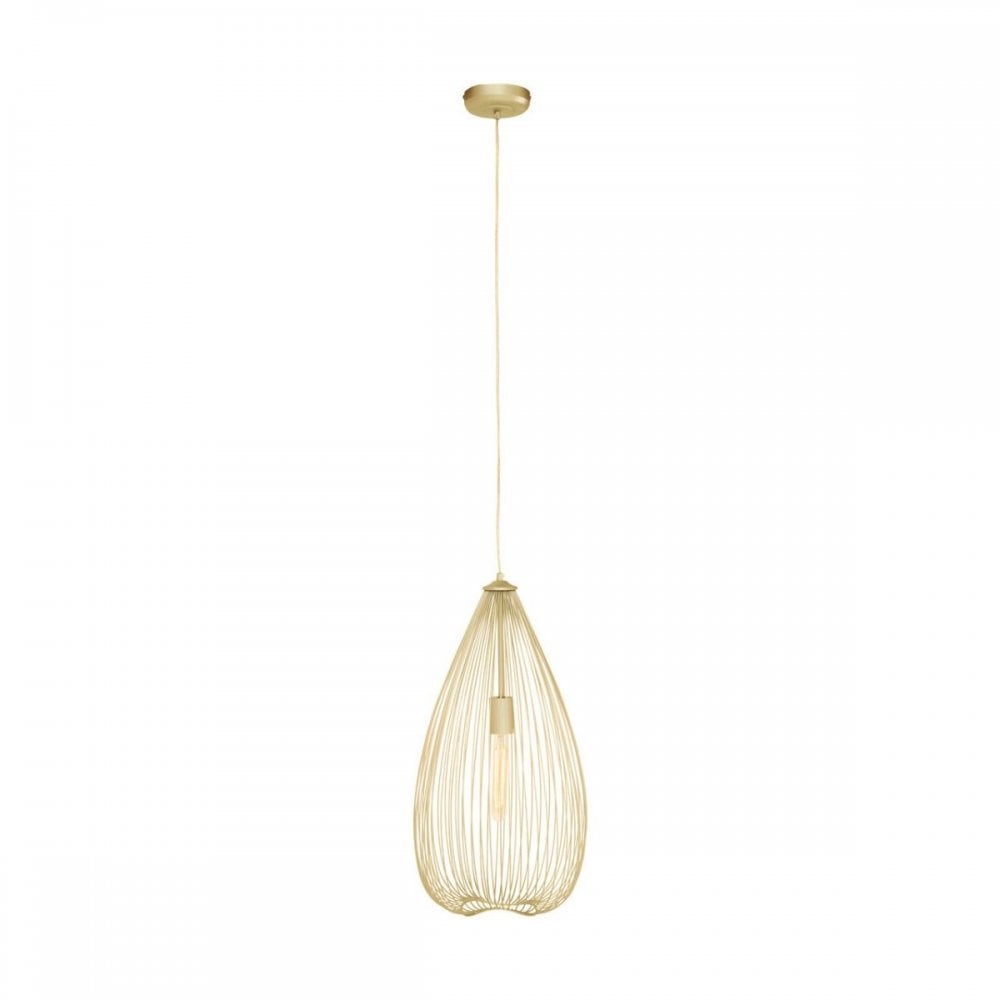 Lavis Gold Iron Pendant Light