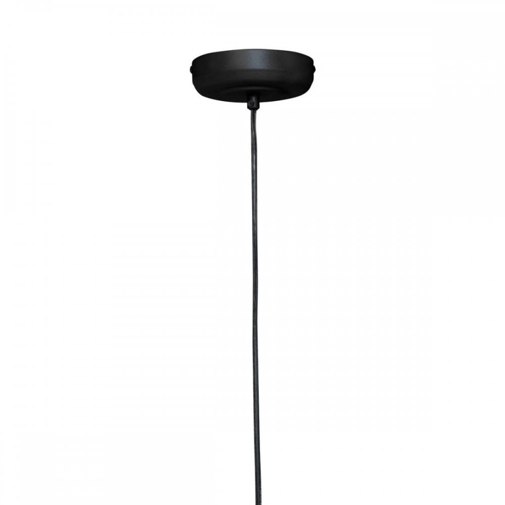 Lavis Teardrop Black Finish Pendant Light
