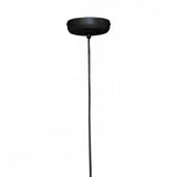Lavis Teardrop Black Finish Pendant Light